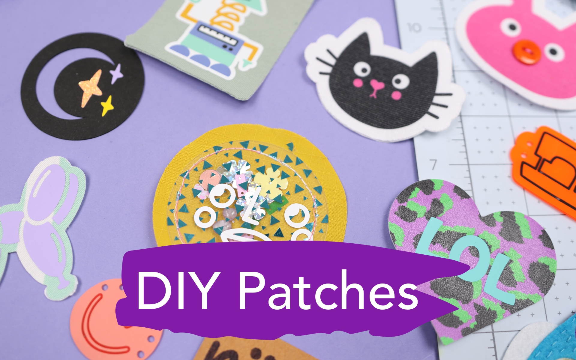 Kreative DIY-Patches mit Cricut