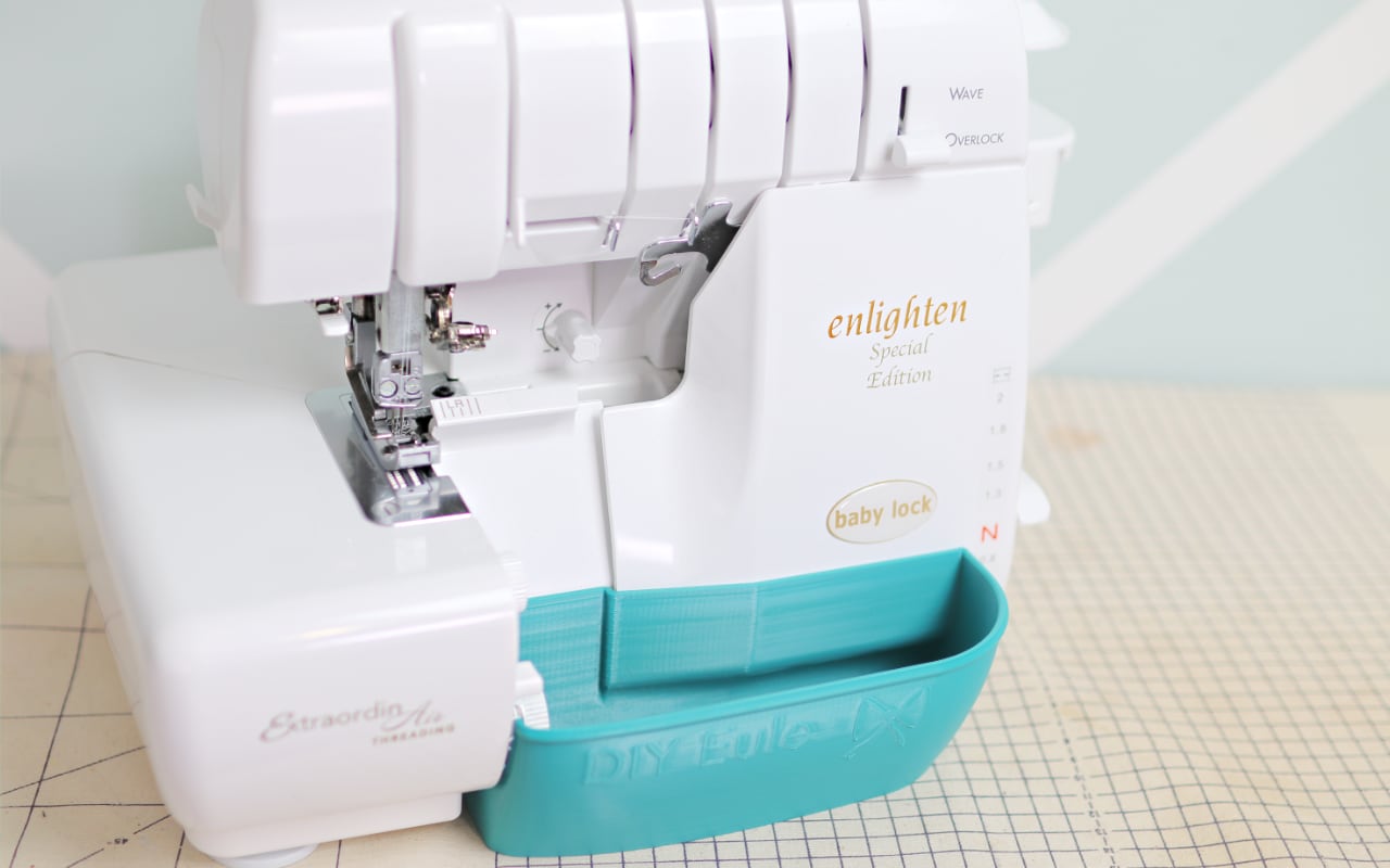 Meine Overlock die baby lock Enlighten DIY Eule