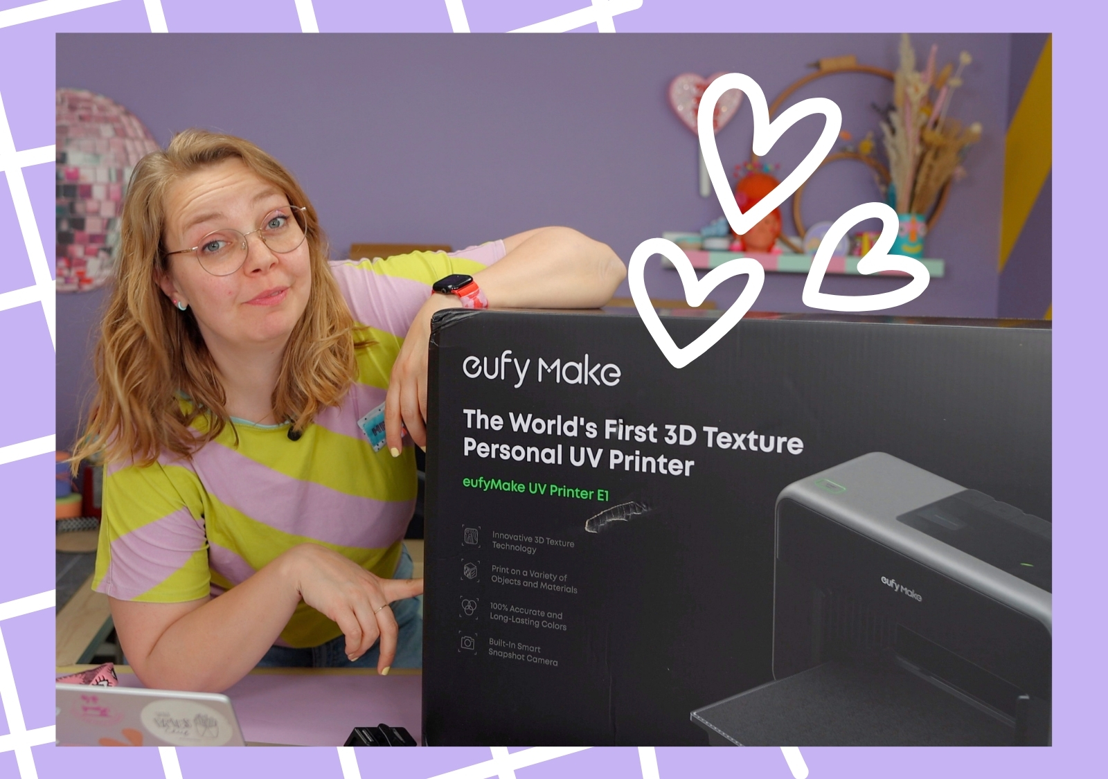 Was kann der eufyMake E1 UV-Drucker?
