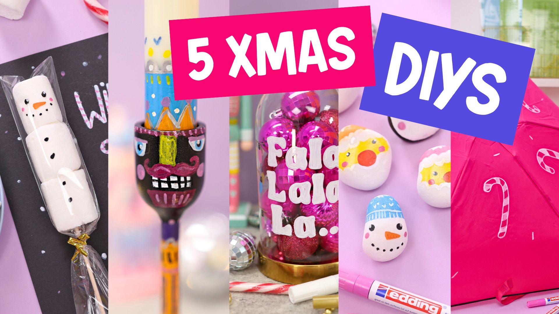 5 einfache Weihnachts-DIYs