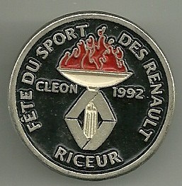 Fête du sport des Renault Cléon 1992 : Base chromée