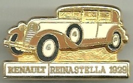 Renault Reinastella 1929 : Base dorée / CEF Paris / 33x19 mn