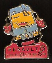 Renault B : Base dorée / AB+Tél+Renault / 25,5x21 mn