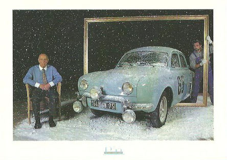 1958 Renault Dauphine Rallye de Monte-Carlo 