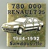 780 000 Renault 25 : Base dorée