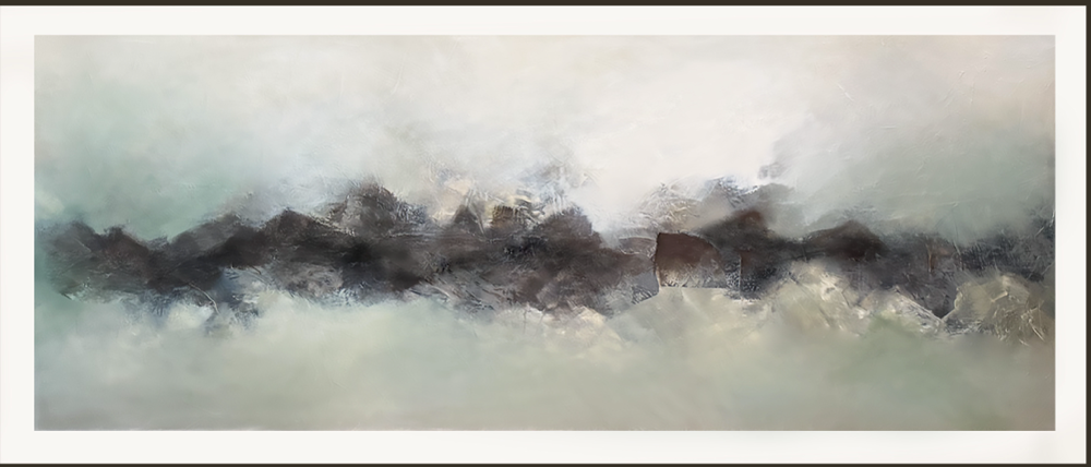 Alquimia, óleo sobre tela . 150 x60 