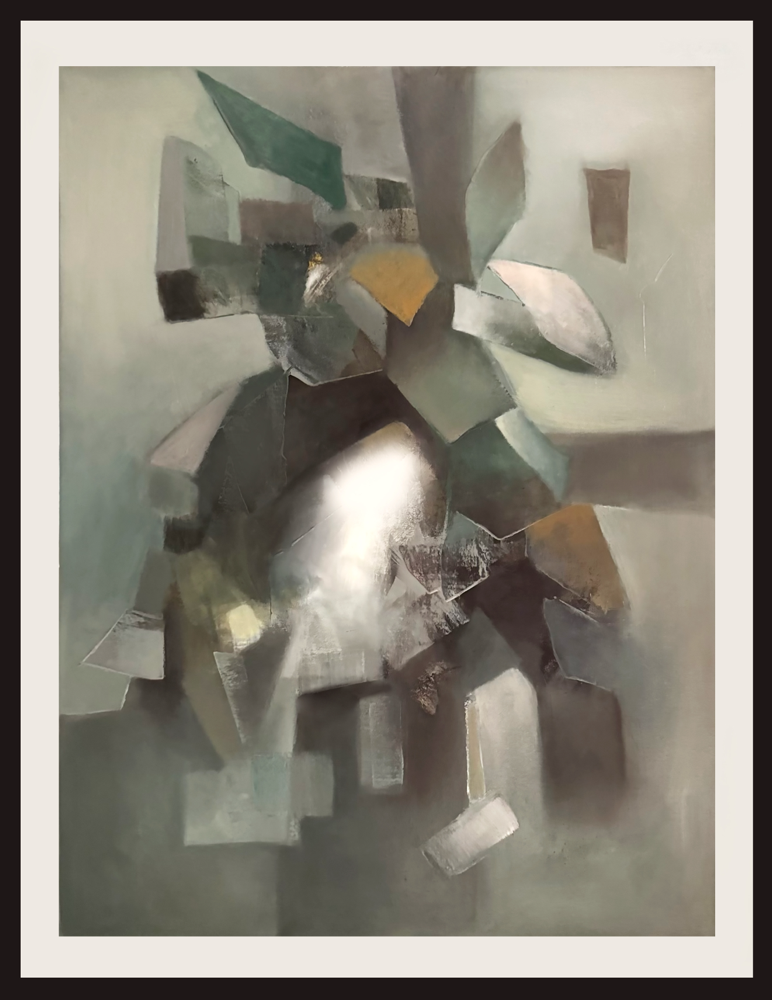 Conexiones, óleo sobre tela, 100x80 