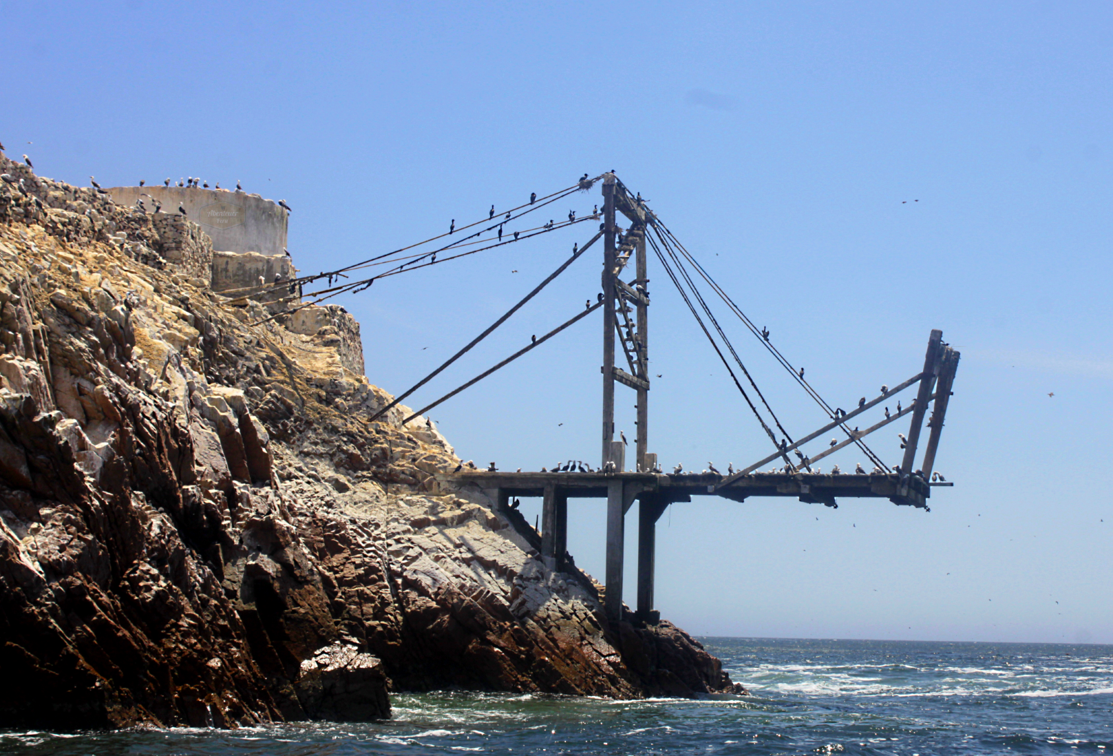 Spanische Landungsbrücke auf den Islas Ballestas