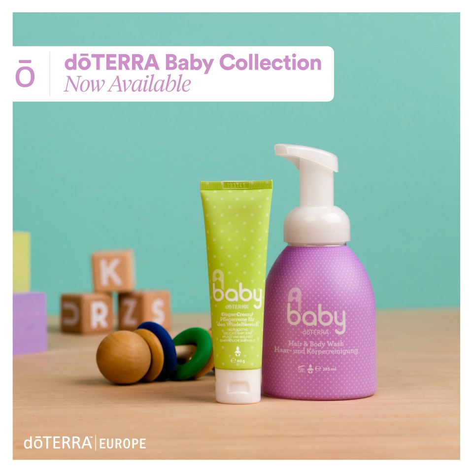 Baby Kollektion: Hand- und Hairwash und Diaper Cream