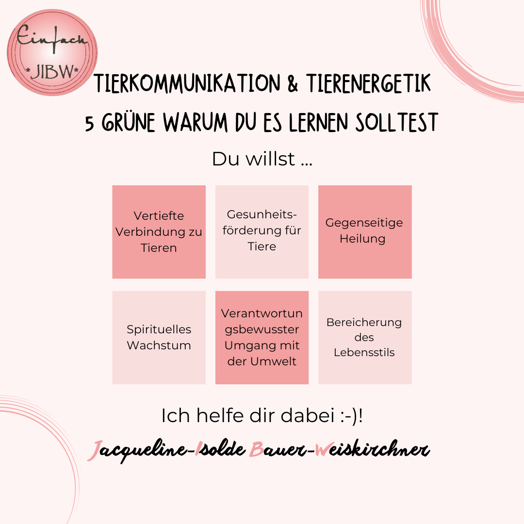 Tierkommunikation & Tiernergetik: 6 Gründe warum du es lernen solltest ....