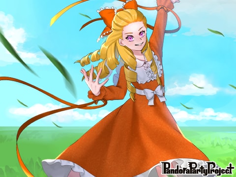 『当イラストは合同会社Re:versionの運営するPandora Party Projectにおいてがんえんが受注作成したイラストです』