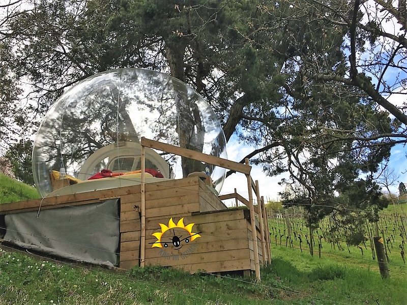 Bubble-Hotel im Thurgau am Arenenberg,