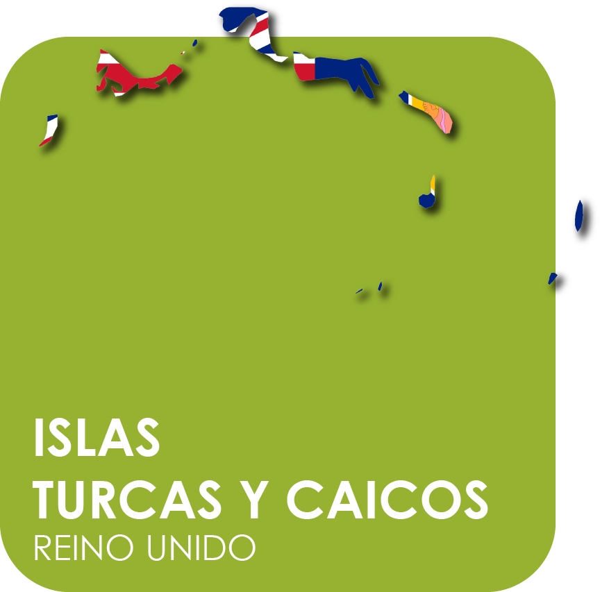 Islas Turcas Y Caicos Mapas Y Banderas