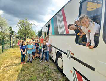 Endlich wieder da - der Bücherbus