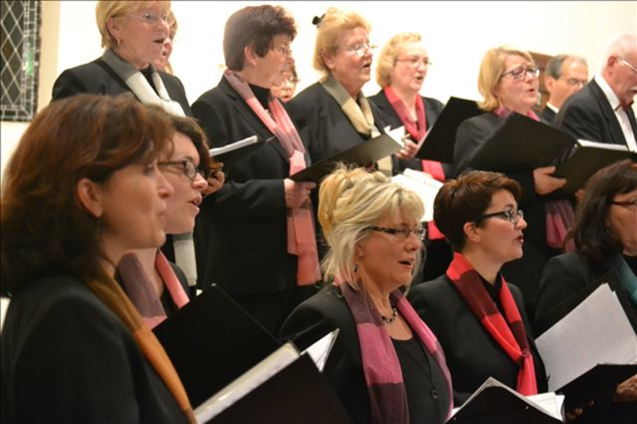 Um 17.50 Uhr tritt der Marzahner Kammerchor auf.