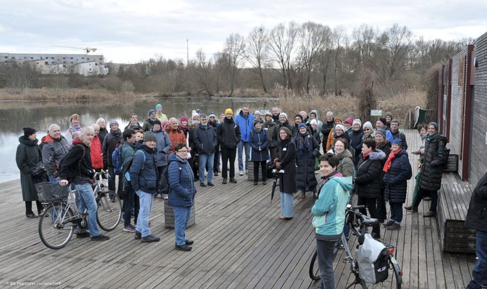 Der Kienbergpark soll für den Klimawandel fit gemacht werden