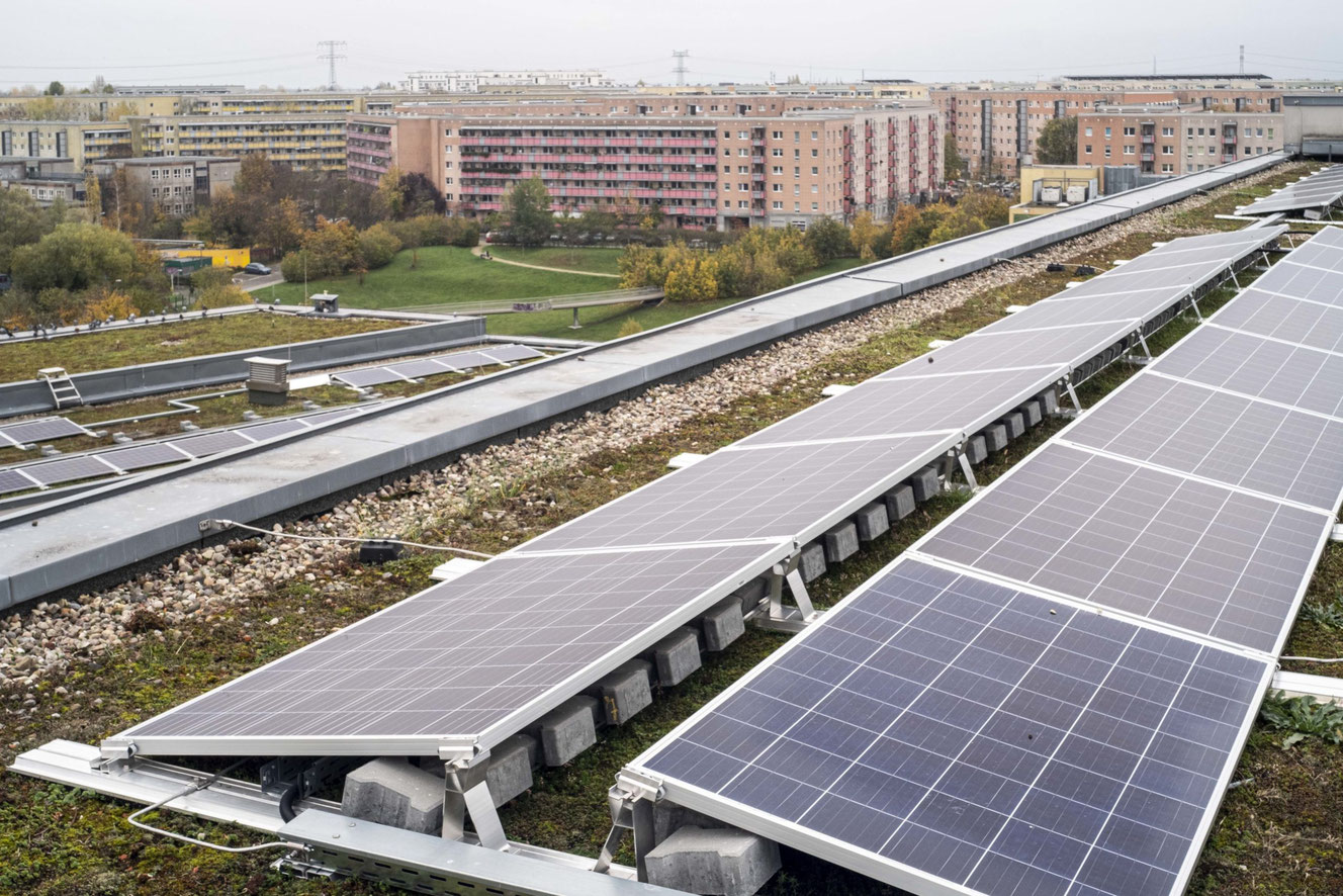 Marzahn-Hellersdorf beim Solarausbau Spitzenreiter