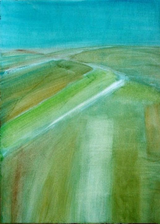 Susanne Wechtitsch: "Donnerskirchen", Acryl