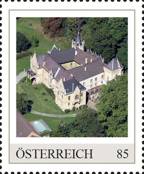 Einzelmarkenmotiv Schloss Wolfsthal, Niederösterreich