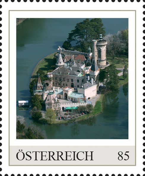 Einzelmarkenmotiv Franzensburg Laxenburg, Niederösterreich