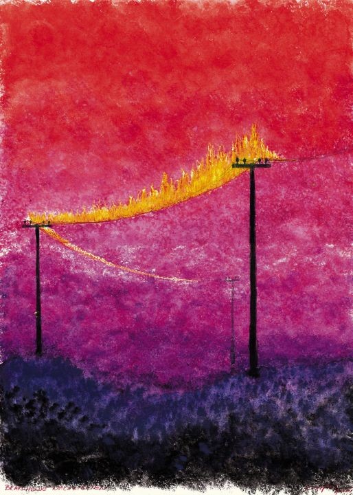 "Heiße Nachrichten" / (c) Stefanie Grüssl