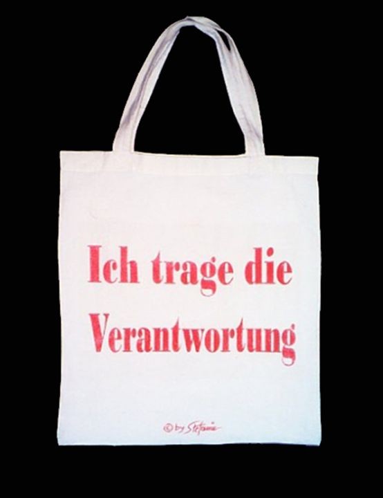 Stofftasche "Verantwortung"