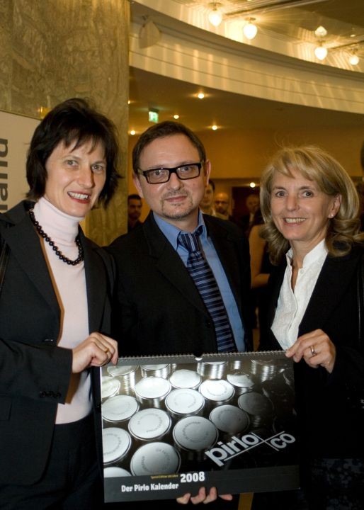 Stefanie Grüssl , Robert Sabolovic und Eva-Maria Glawischnig