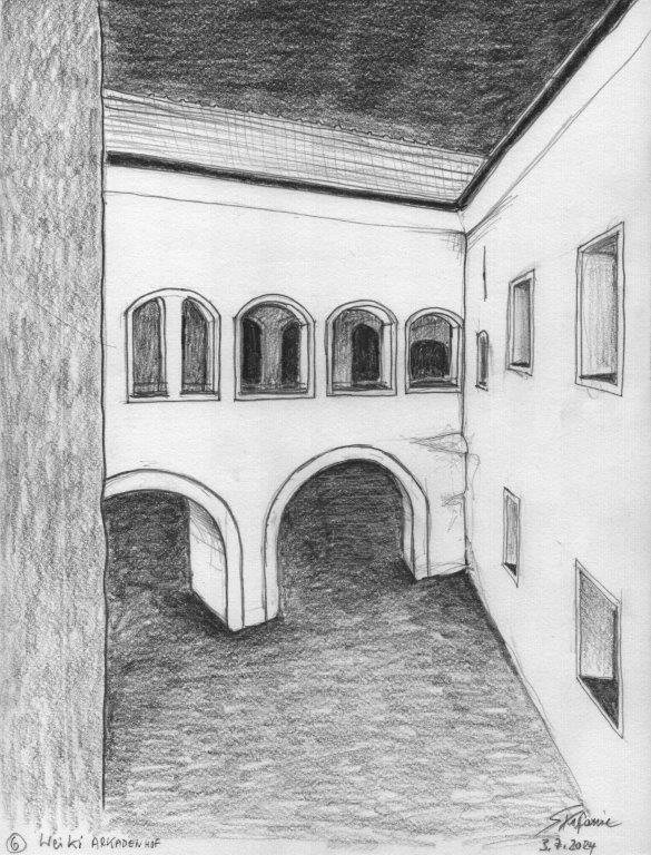 Weißenkirchen / Wachau, im Arkadenhof