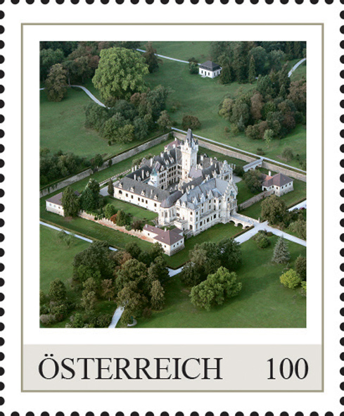 Einzelmarkenmotiv Schloss Grafenegg, Niederösterreich