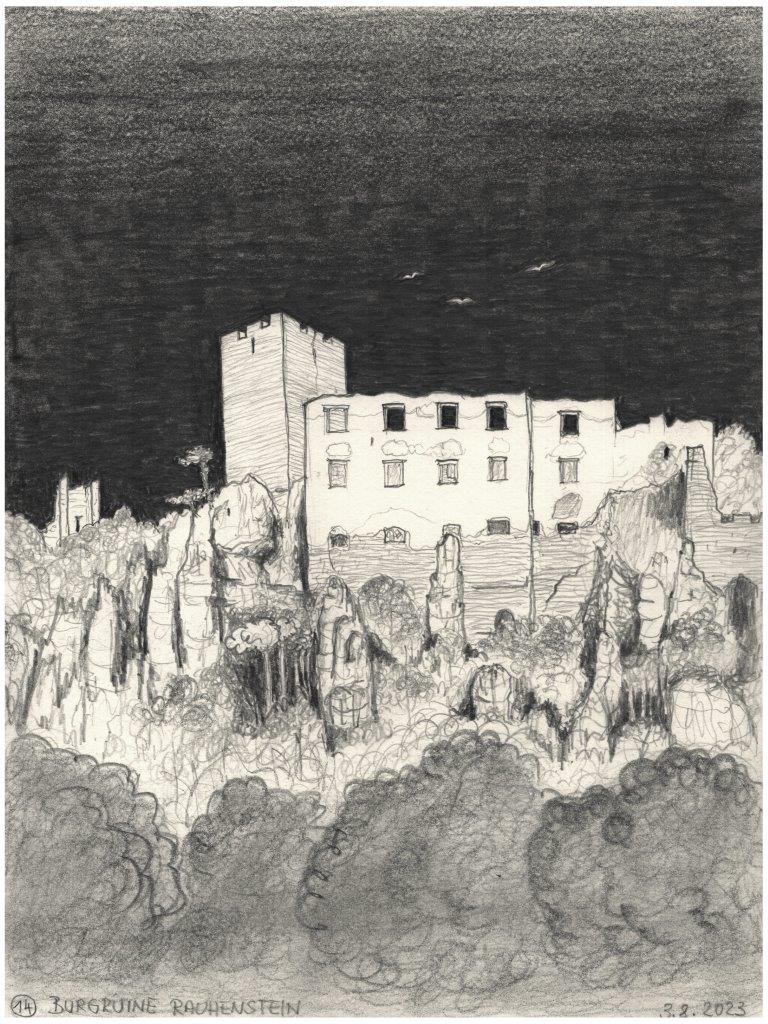 Baden, Burgruine Rauhenstein