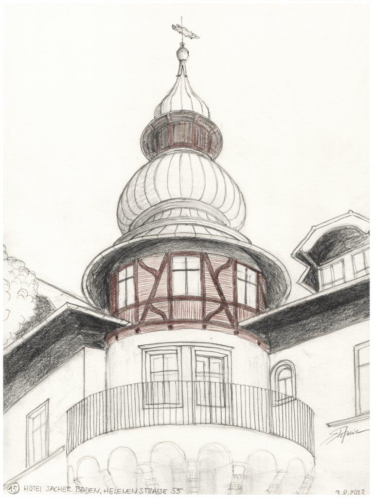 Baden, Helenenstraße 55, Hotel Sacher