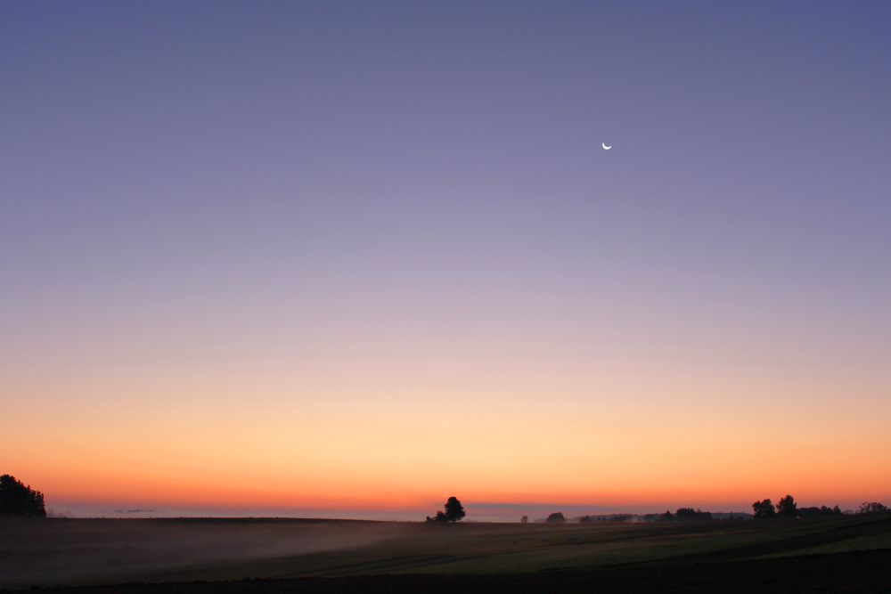 Februar - Sonnenaufgang, Nondorf, NÖ, © Stefanie Grüssl