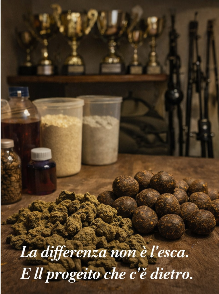 Boilies, Pellets e Ball Pellets: un unico progetto per pescate veloci e competizioni
