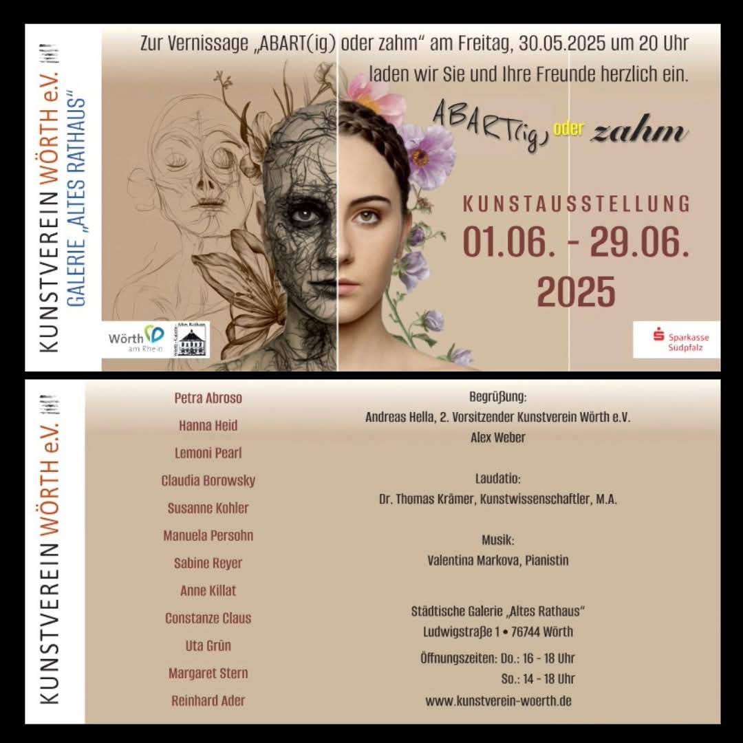 Ausstellung geöffnet "ABART(ig) oder zahm"