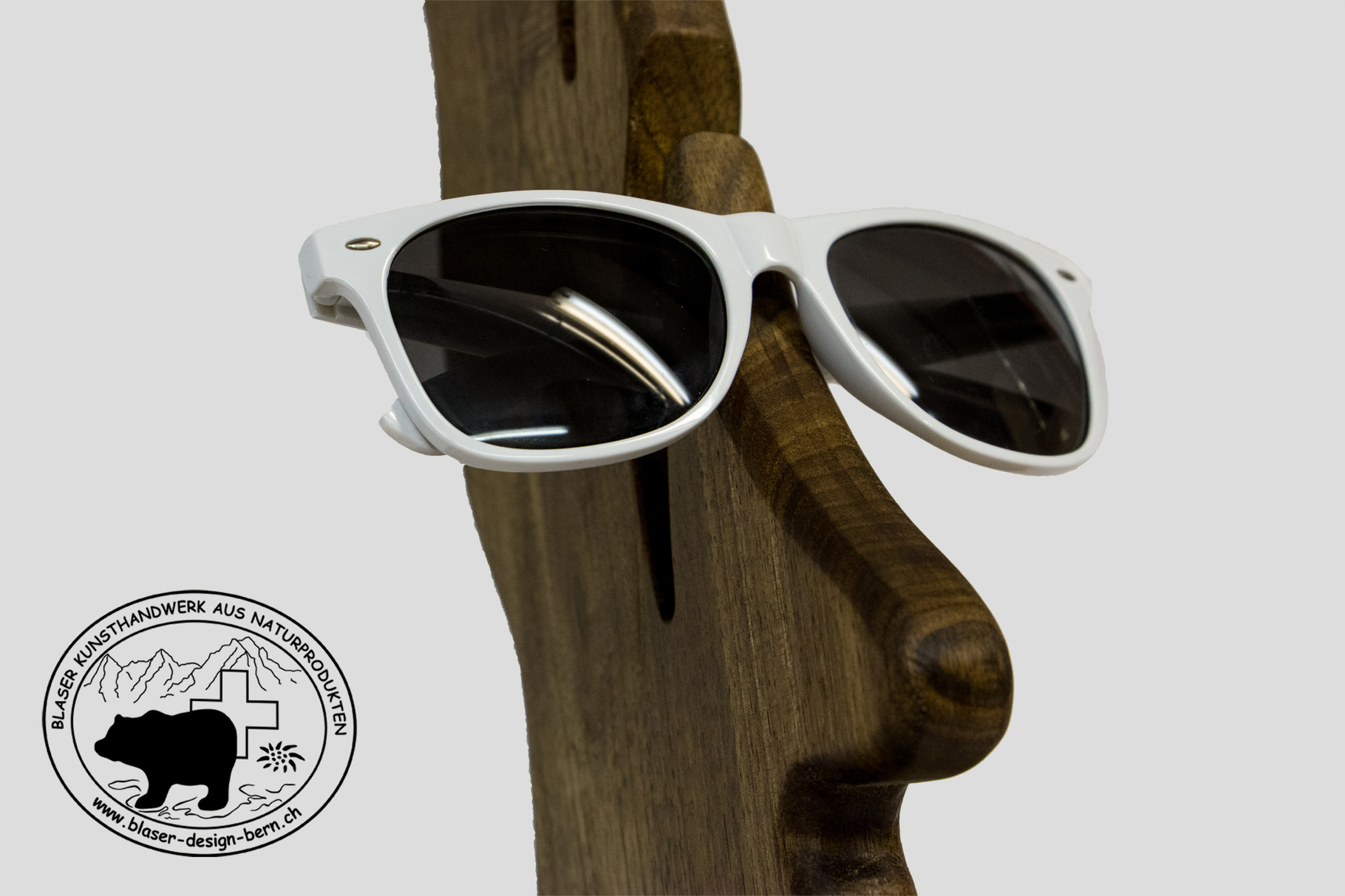 3D Brillenhalter Ständer - Abstraktes Design Für Schreibtisch & Nachttisch