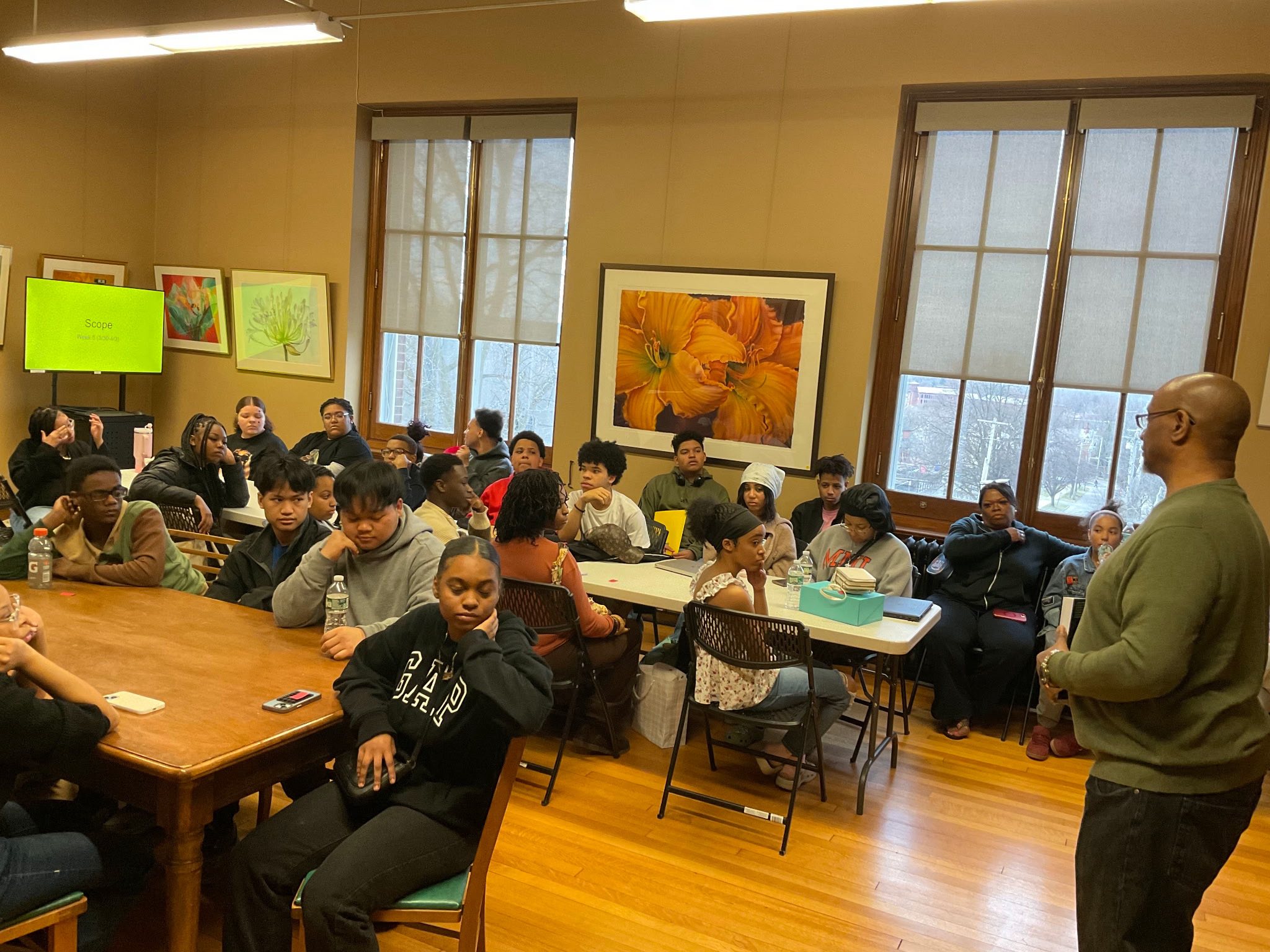 Library Day Author Talk