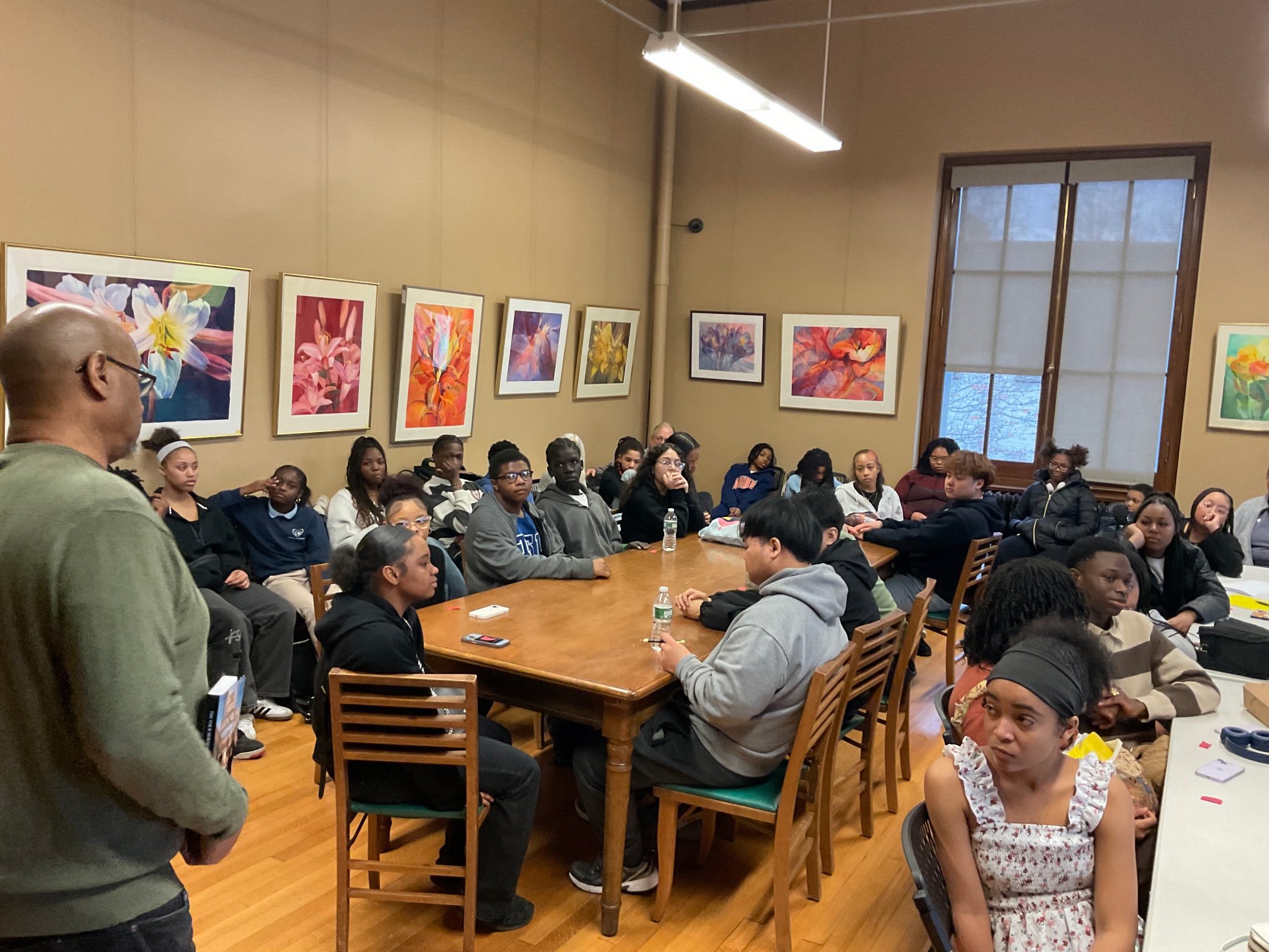 Library Day Author Talk