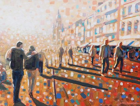acrylique sur toile, vendu