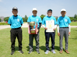 祝!! 市民グラウンドゴルフ大会で優勝！