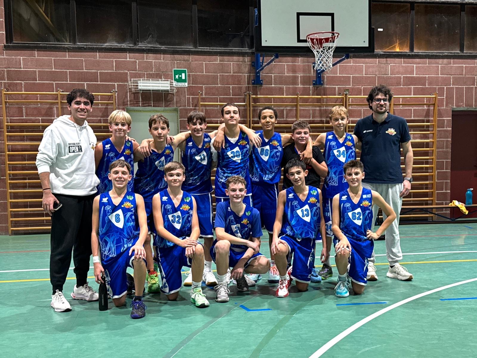 QUARTO SUCCESSO IN ALTRETTANTI INCONTRI PER L'U14 GOLD