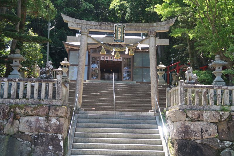 佐伎治神社全景