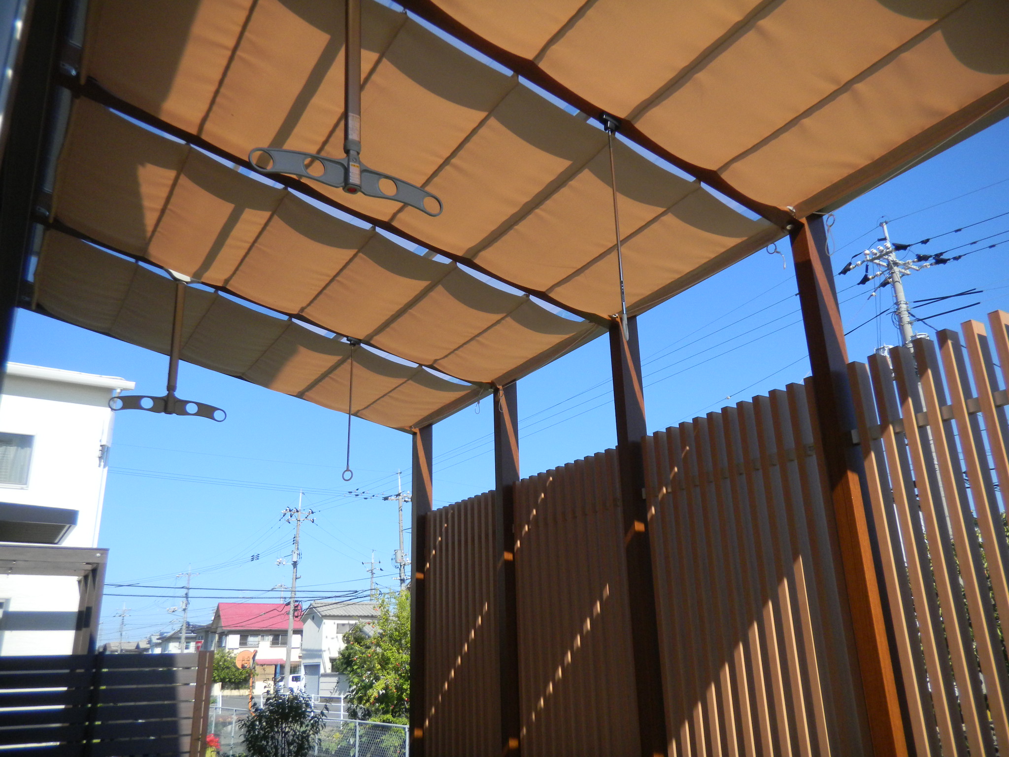 外構　エクステリア　庭　デッキ　テラス　カーポート　ブロック塀　タイル　レンガ　岡山市