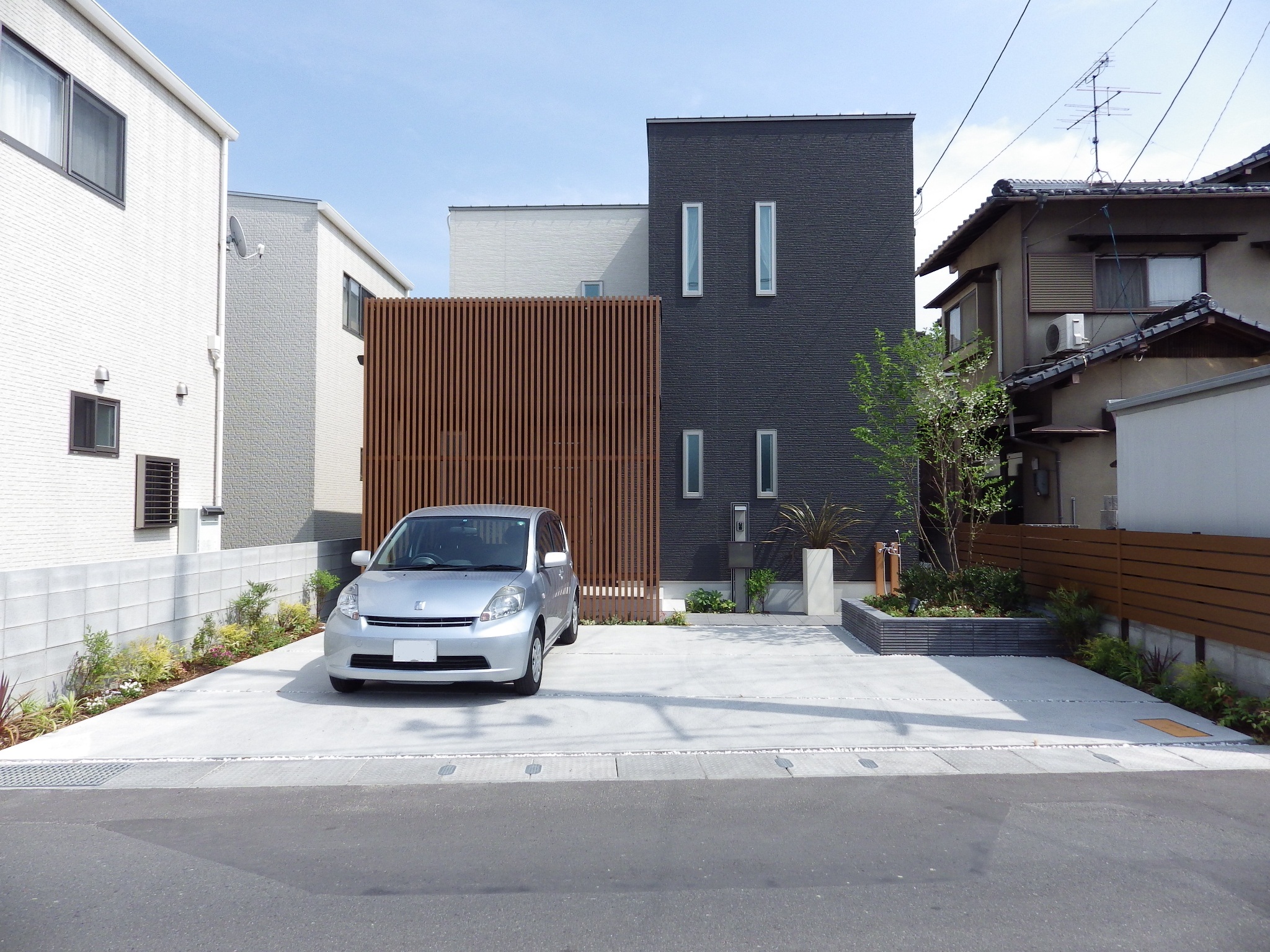 外構　エクステリア　ブロック塀　フェンス　岡山市