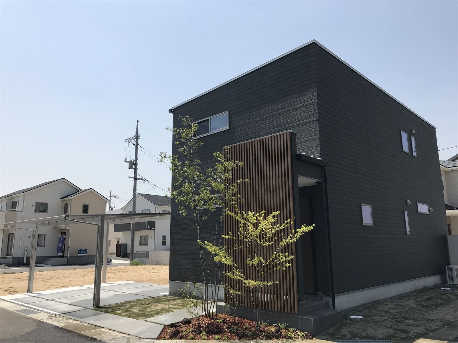 外構　エクステリア　カーポート　瀬戸内市
