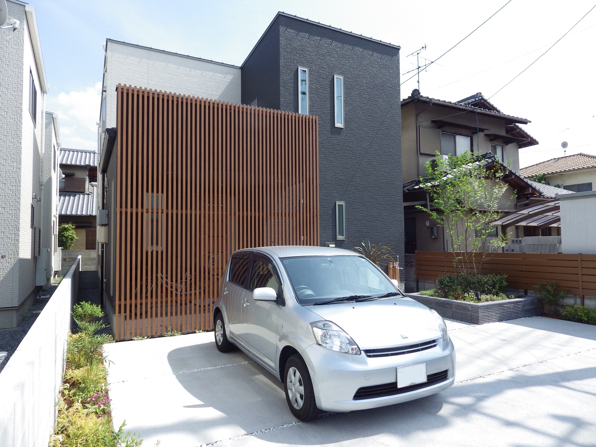 外構　エクステリア　ブロック塀　フェンス　岡山市