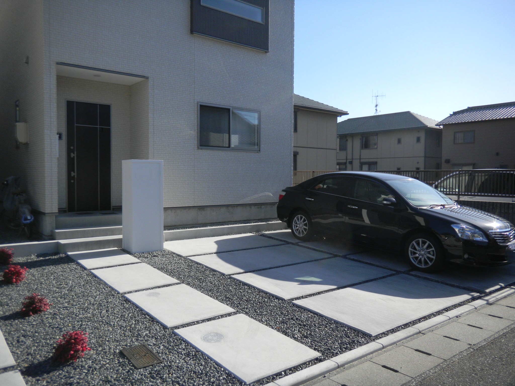 外構　エクステリア　ブロック塀　倉敷市