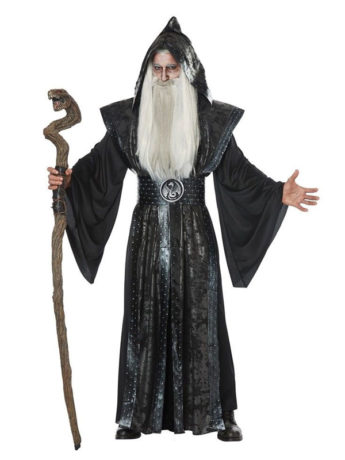 Este disfraz incluye, túnica, pantalón y cinturón.