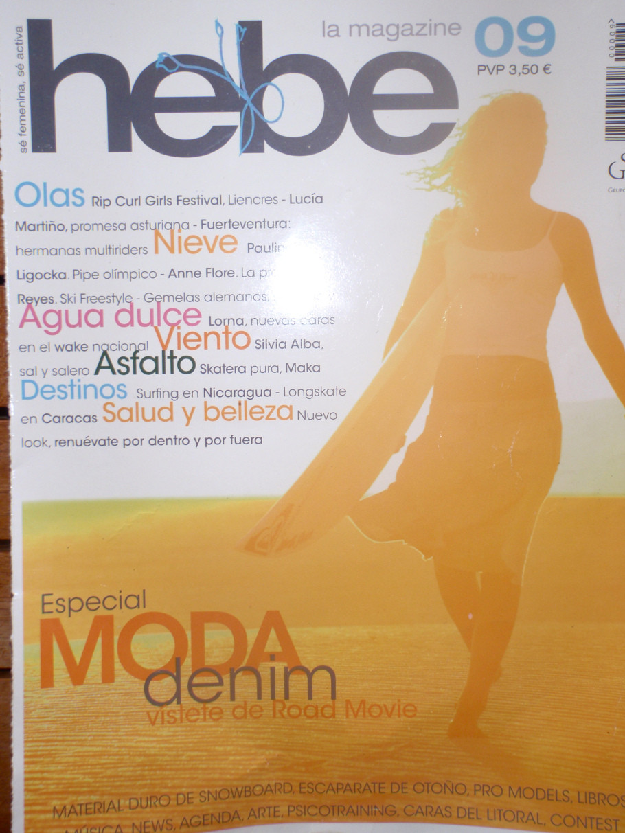 Bebe Magazine Cover 2007