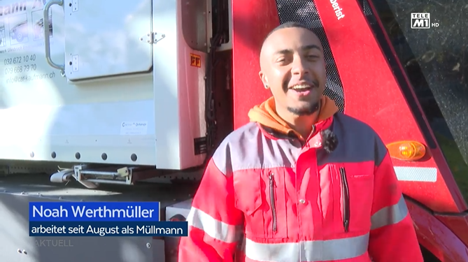 Reusser Transporte bei Tele M1 Aktuell