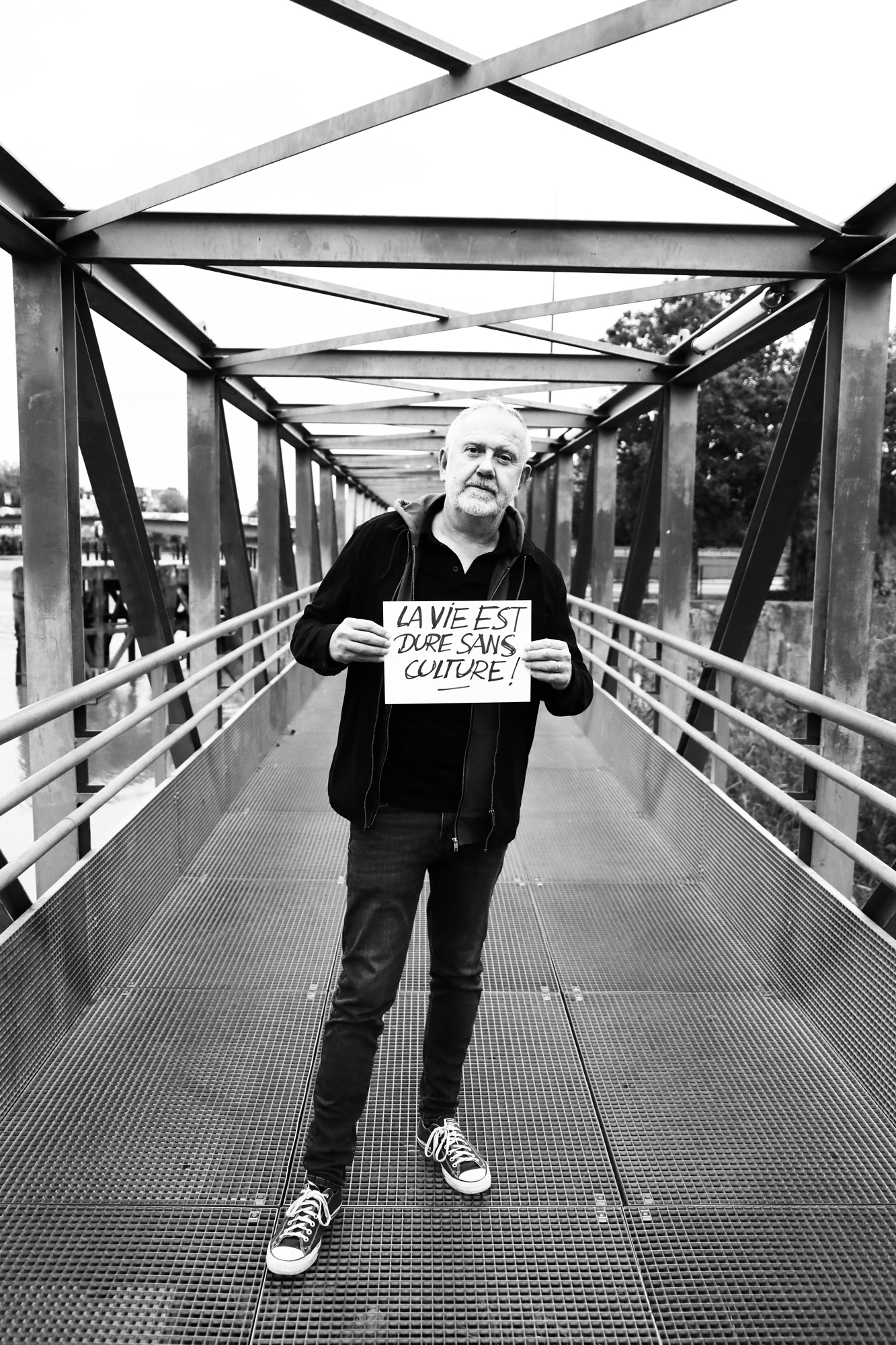 Laurent Charliot - Co-organisateur des Rockeurs ont du Coeur & commissaire de l'exposition "Rock! Une histoire nantaise" au Château des Ducs de Bretagne. 